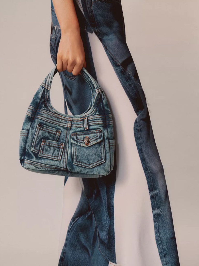 Zara Limited Edition Denim Bag